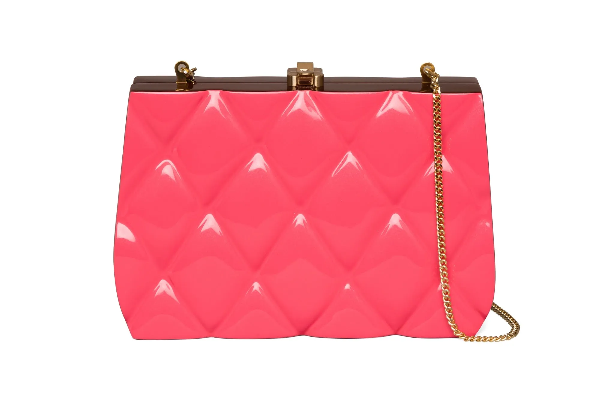 Phoebe Clutch Radiant Red