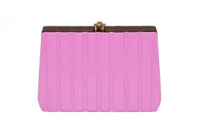 Ribbon Clutch Fondant Pink