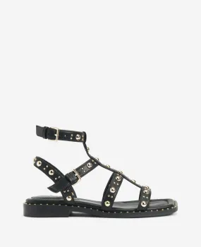 Ruby Studded Gladiator Flat Sandal