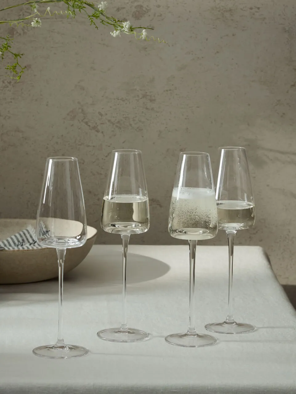 Set of 4 Douro Champagne Glasses