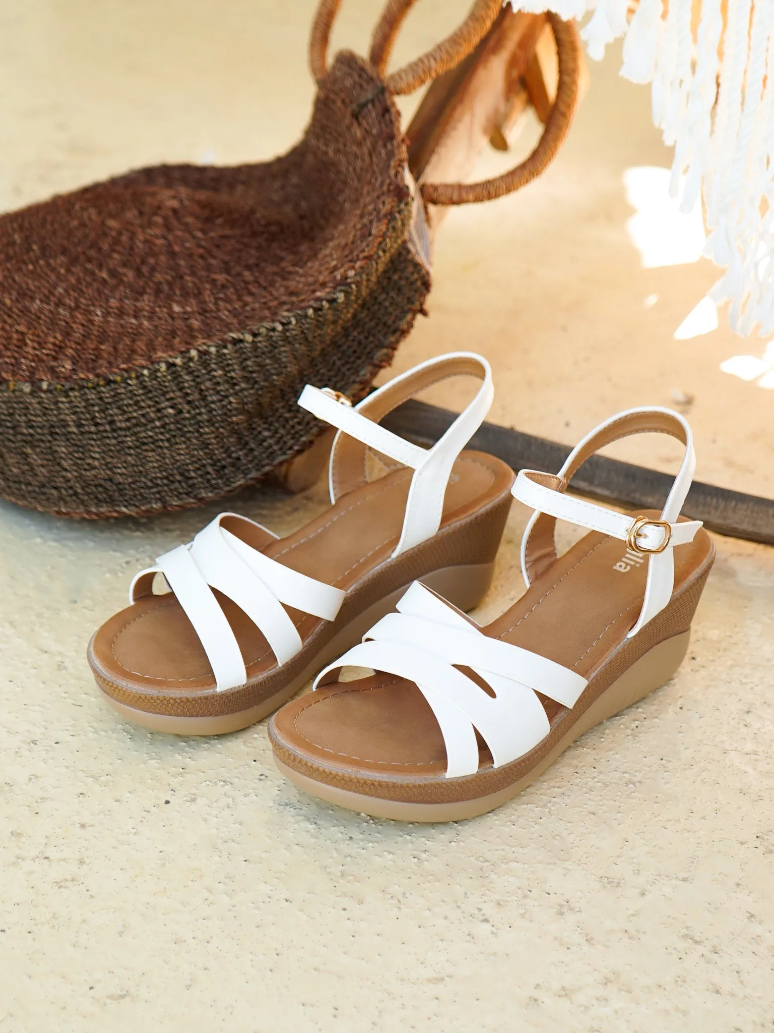 Sunshine Wedge Sandals