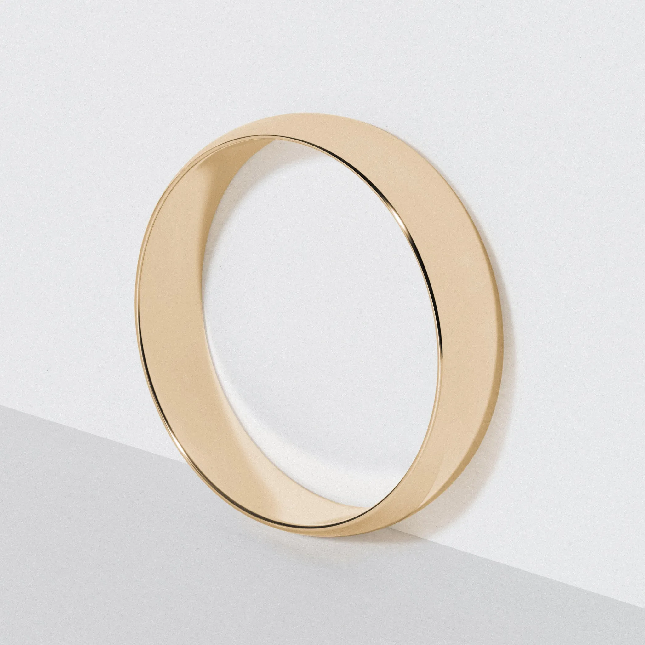 Yellow Gold Classic Wedding Band - Polished 5mm